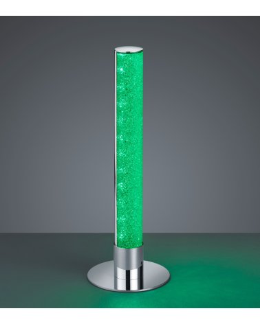 Lámpara de Sobremesa Leia Cromo D15xH40 Elegante
