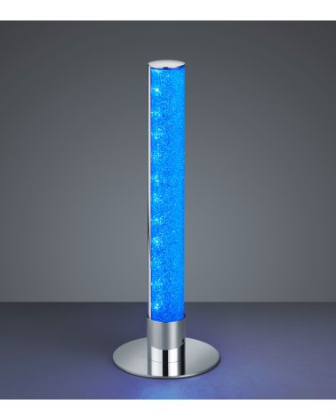 Lámpara de Sobremesa Leia Cromo D15xH40 Elegante