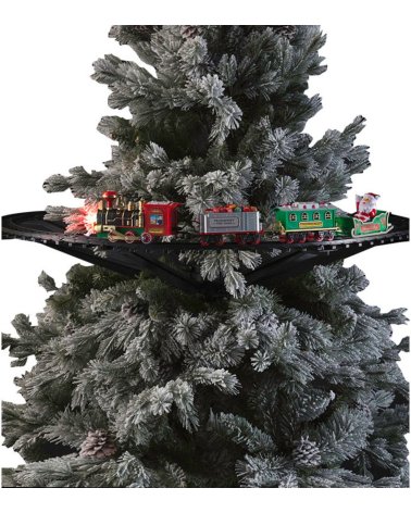 Tren Elevado para Árbol de Navidad
