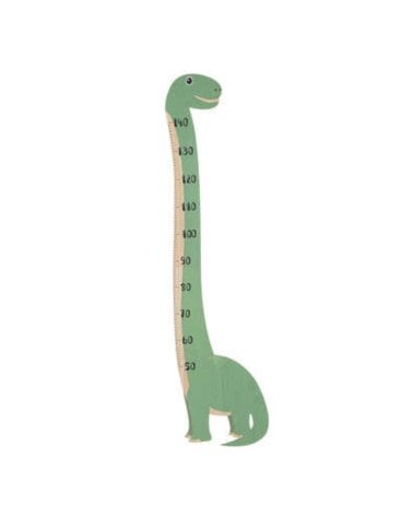 Dinosaurio Medidor de Altura Infantil, Madera 140cm