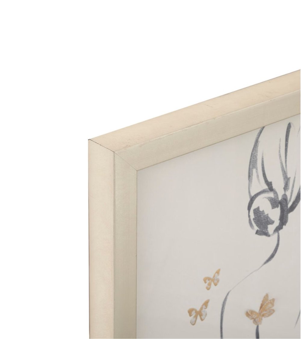 Cuadro en un marco, Pinos, 50x70 cm - impresión artística en marco