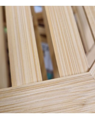 Estantería de Bambú de 2 Niveles para Ángulo Esquinero para Organizar tu Cocina con Estilo