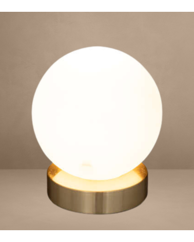 Lámpara de Cristal y Metal de 53 cm