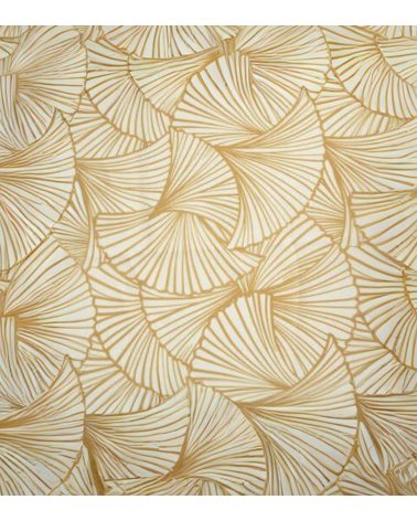 Mantel antimanchas Ginkgo de 140x240 cm