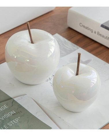 Manzana de Cerámica Decorativa Celine de 10 Cm