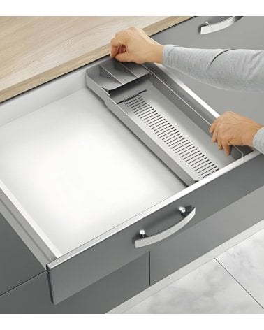 Organizador de Cubiertos Ajustable Metaltex