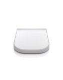 Tapa de WC de Plástico Blanca Optima Square