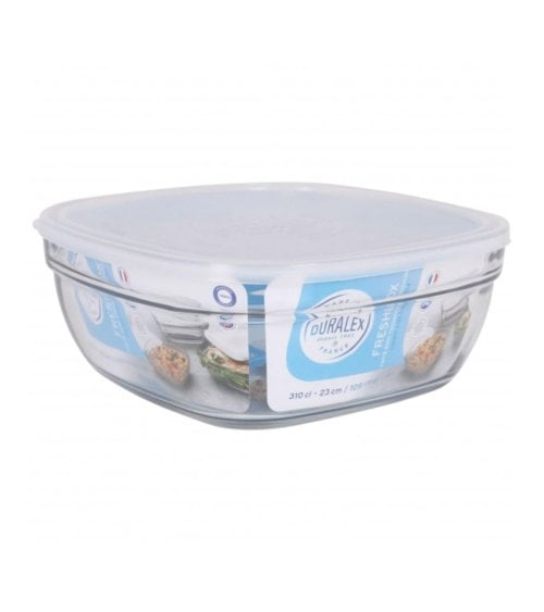 Fiambrera Cuadrada de Vidrio Freshbox