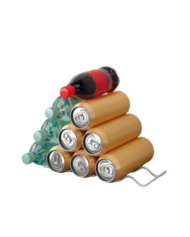 Organizador Metálico de Latas para Frigorífico