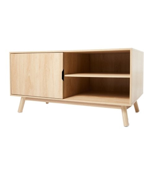 Mueble de TV Flip de Madera Clara