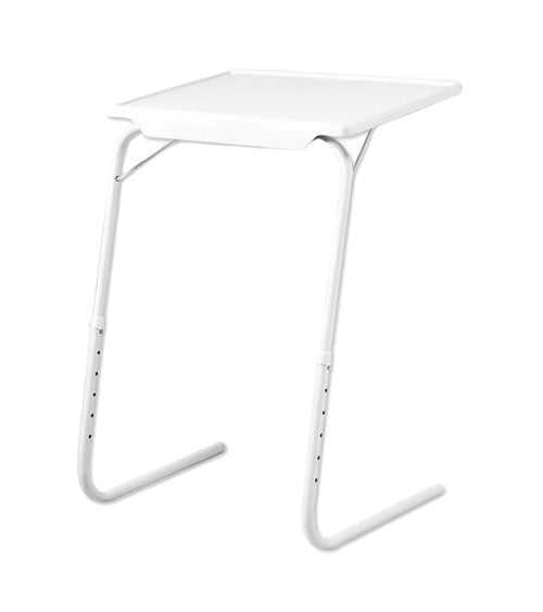 Mesa Auxiliar Ajustable Blanca