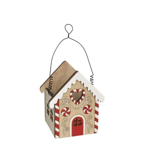 Colgante de Casita de Madera para Árbol