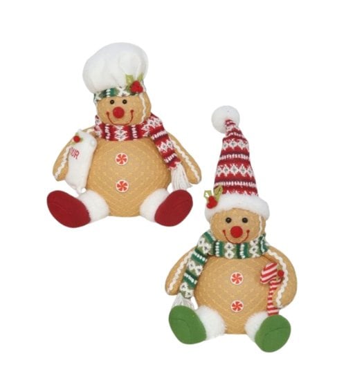 Muñeco de Jengibre para Decoración Navideña