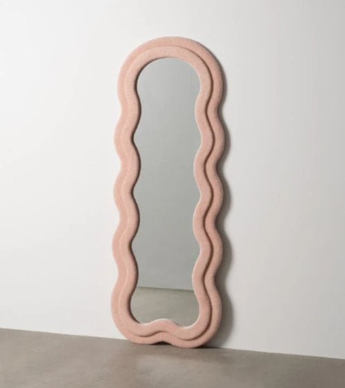 Espejo de Pared con Curvas Borreguillo