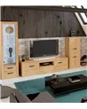 Mueble de TV con Tres Puertas Modelo Viena