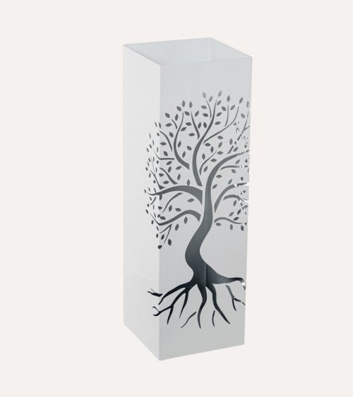 Paragüero con Diseño de Árbol  de Metal
