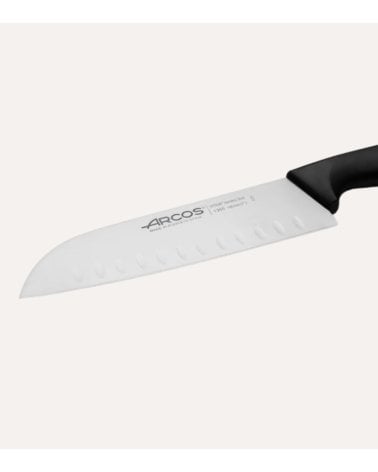 Cuchillo Niza Santoku con Alveolos