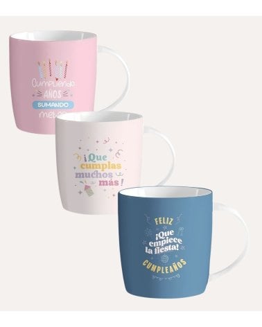 Taza Mug Colorida para Regalar por Cumpleaños