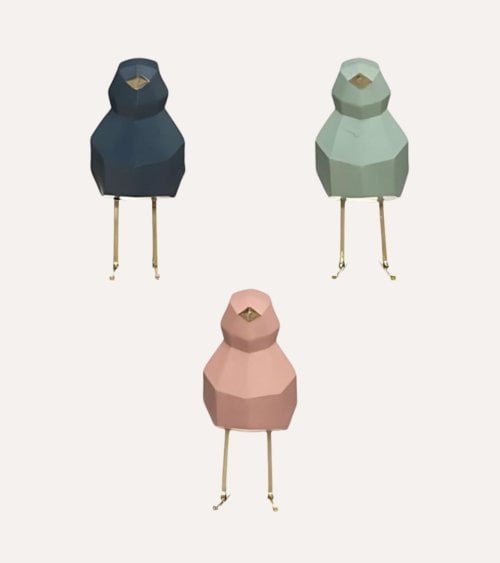 Pájaro de Origami Decorativo