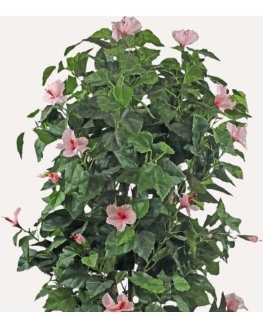 Árbol de Flor de Hibisco Decorativo con Aspecto Realista