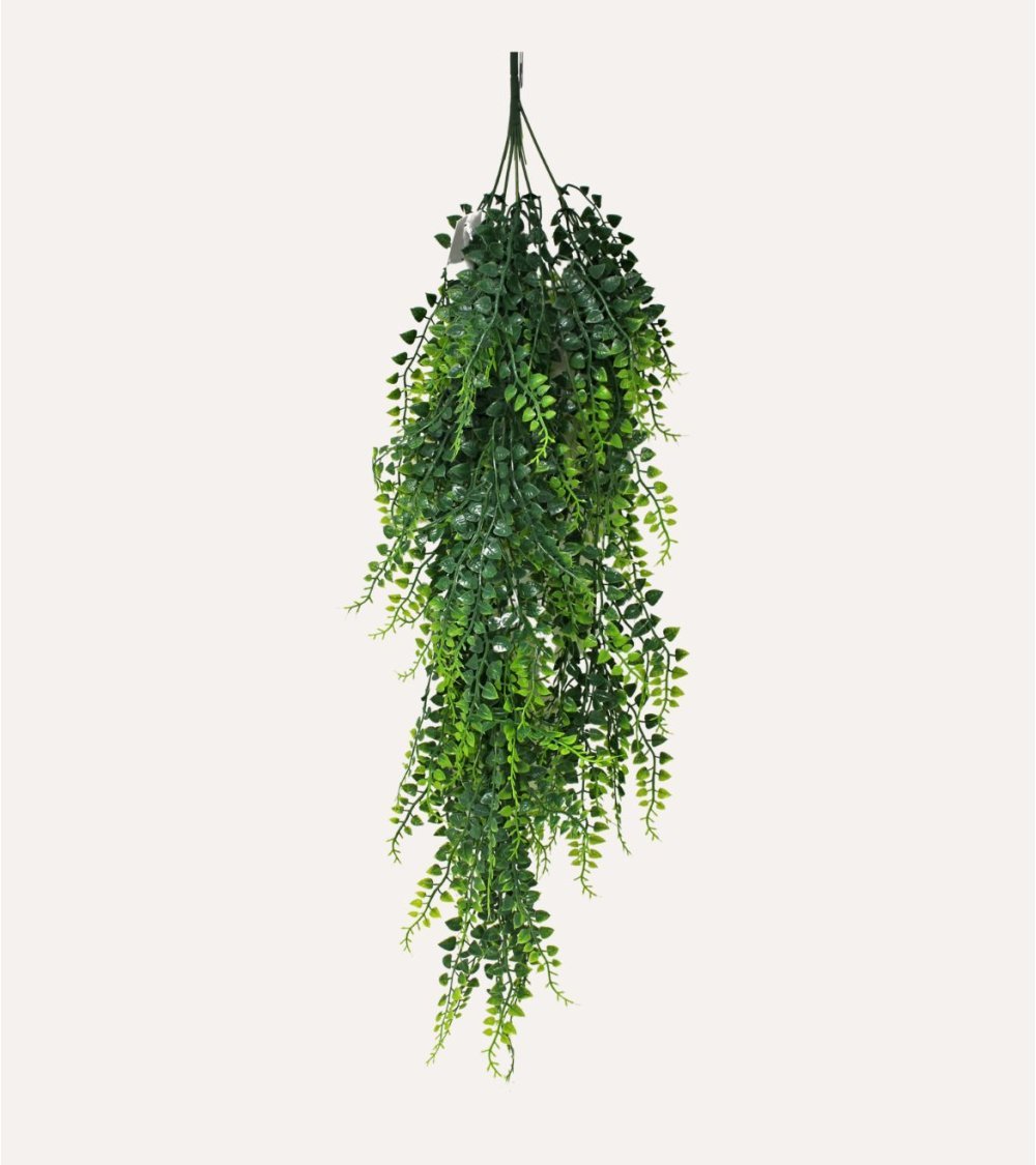 Helecho Colgante Decorativo para Exterior Aspecto Realista
