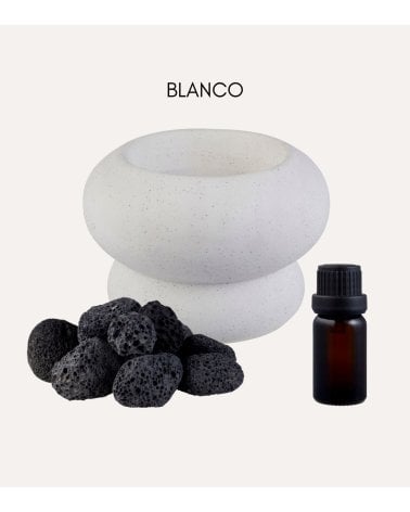 Difusor de Aroma Malaquita con Quemador de Aceite