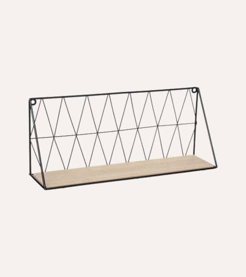 Estante de Pared Varillas de Acero