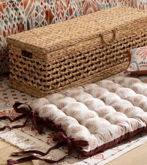 Pie de Cama Doli de Jacinto e Hierro Fundido.