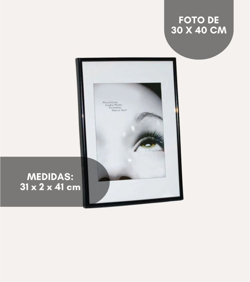 Marco de Fotos Plástico 30x40 cm Marco de Fotos Plástico 30x40 cm