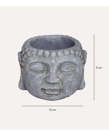 Maceta de Buda de Cemento
