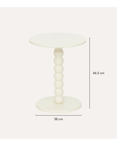 Mesa Auxiliar Chamlo de Madera de Pino y MDF