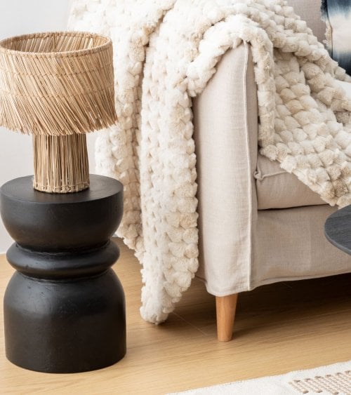Mesa Auxiliar Totem Jaar de Madera de Paulonia
