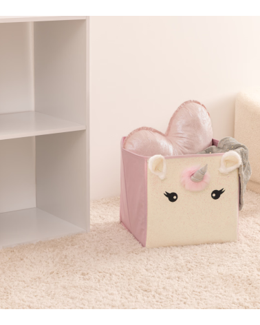 Caja Almacenaje de Unicornio de Cartón
