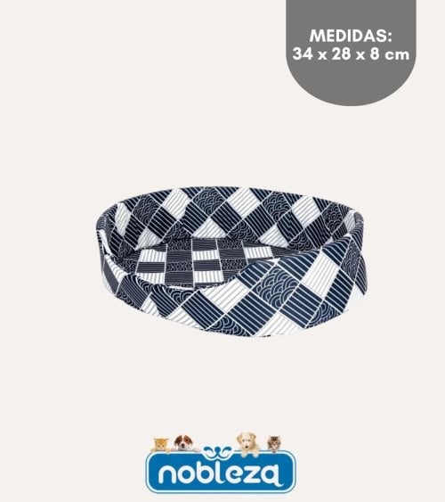 Cama para Mascotas Geomético de Poliéster