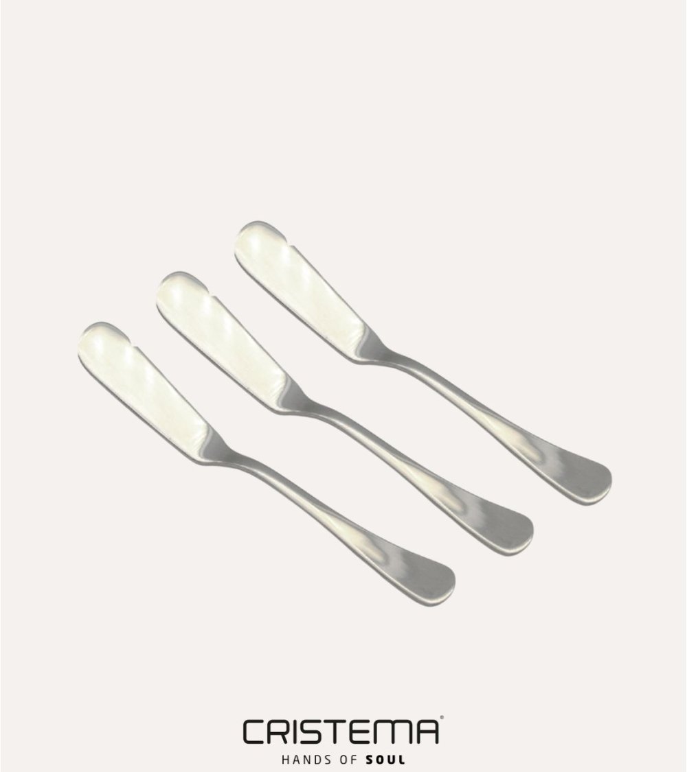 Set de 3 Palas de Mantequilla María de Acero Inox 18/10