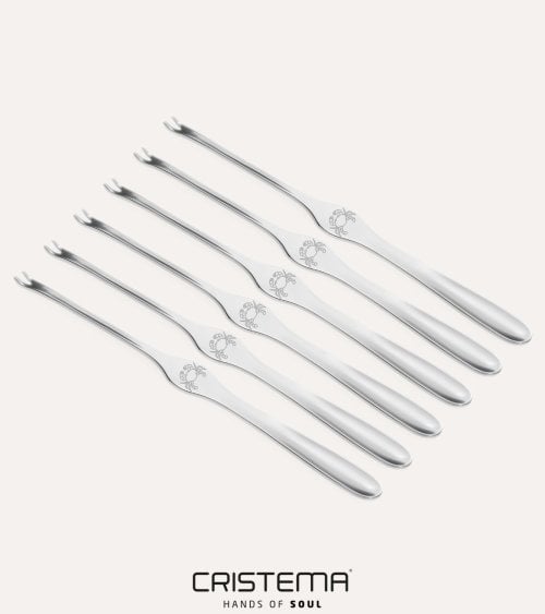 Tenedor para Mariscos Nefer de Acero Inox 18/10
