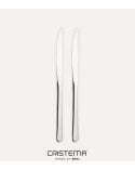 Set de 2 Cuchillos de Mesa María de Acero Inox 18/10