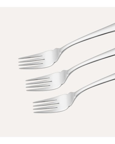 Set de 3 Tenedores de Pescado María de Acero Inox 18/10
