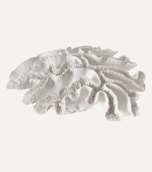 Figura Decorativa de Coral Bajo de Resina