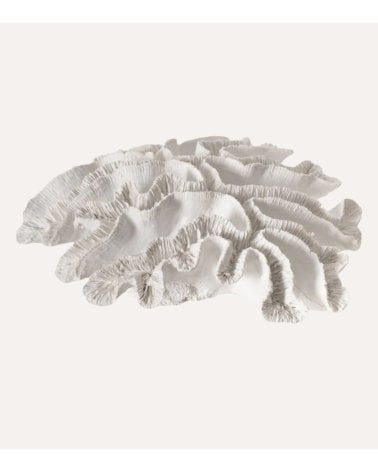 Figura Decorativa de Coral Bajo de Resina