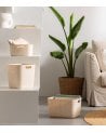 Cesta con Asas Softex de Plástico