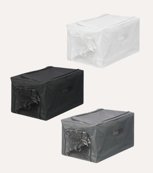 Caja Organizadora con Cremallera de Poliester
