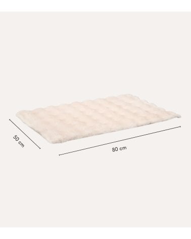 Alfombra de Baño Peluda con Base Antideslizante