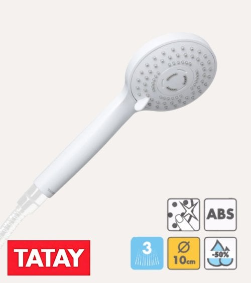 Alcachofa de Ducha Bombay de Plástico