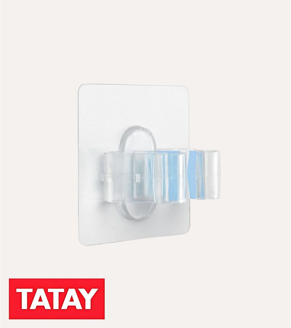 Soporte de Pared Quickfix para Escobas y Fregonas Soporte de Pared Quickfix para Escobas y Fregonas