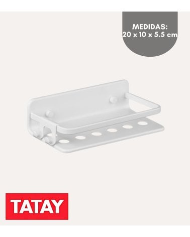 Estante para Ducha Serenity de Plástico