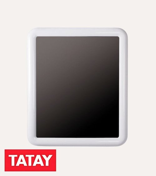 Espejo de Pared Rectángular de Plástico
