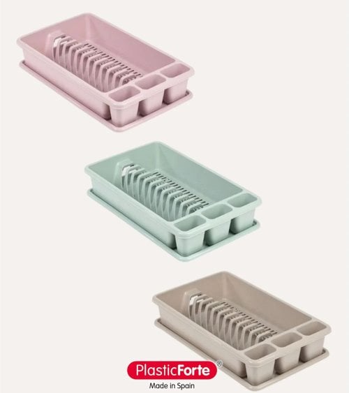 Escurreplatos Rectángular de Plástico