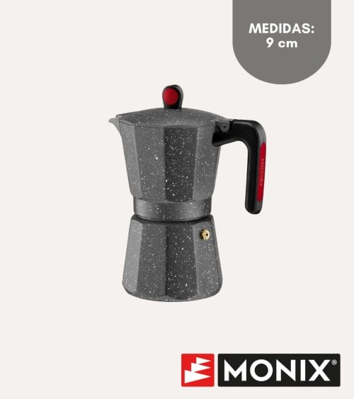 Cafetera Italiana Induction Rock de Aluminio