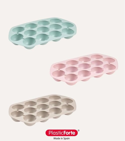 Cubitera de Goma Pastel de Plástico